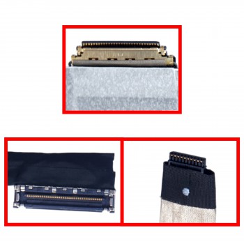 Flex Video Screen LCD Cable for Laptop Dell Latitude 14 5420 5421 5420 5421 14" WN8JV 0WN8JV DC02C00RL00 GDF40 Non Touch eDP 30pins 0.5 Pitch Pin Monitor cable ( SKU.1-FLEX1482 )