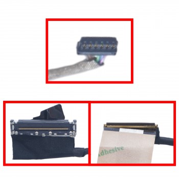 Monitor Cable - Flex Video Screen LCD Cable for Laptop Acer Predator Helios 300 PH315-52 6017B1240901 6017B1241501 50.Q5MN4.010 50.Q5MN4.011 Non Touch 144Hz eDP 40pins 0.5 Pitch Pin Monitor cable ( Code 1-FLEX1485 )