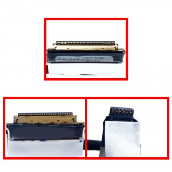 Monitor Cable - Flex Video Screen LCD Cable for Laptop Dell Latitude 3510 E3510 P101F 0JTY6T JTY6T 450.0KD01.0021 450.0KD01.0021 450.0KD01.0011 450.0KD01.0041 HD Camera cable 30pins 0.5 Pitch Pin Monitor cable ( Ref.1-FLEX1489 )