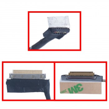 Monitor Cable - Flex Video Screen LCD Cable for Laptop Acer Aspire 7 A715-42G A715-42G-R5ZZ A715-42G-R4NZ 50.QAYN2.003 DC02C00U500 GH5VZ Non Touch 144Hz eDP 40pins 0.5 Pitch Pin Monitor cable ( Ref.1-FLEX1491 )