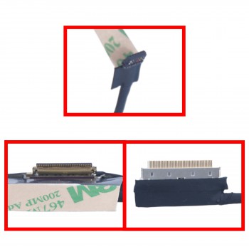 Monitor Cable - Flex Video Screen LCD Cable for Laptop Acer Nitro 5 AN515-44 AN515-45 AN515-55 AN515-57 DC02003P100 50.Q7KN2.011 FH51M Non Touch 60Hz eDP 30pins 0.5 Pitch Pin Monitor cable ( Ref.1-FLEX1492 )