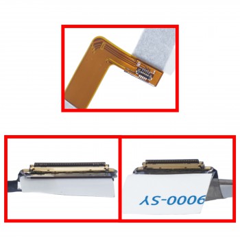 Monitor Cable - Flex Video Screen LCD Cable for Laptop Dell Vostro 5401 5402 5405 MKB N14 Dell Inspiron 14 5401 5402 5405 P130G 450.0KK06.0031 Non Touch eDP 30pins Monitor cable ( Ref.1-FLEX1498 )