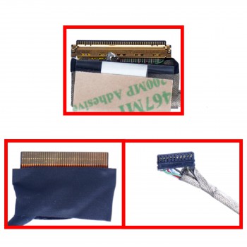 Monitor Cable - Flex Video Screen LCD Cable for Laptop Asus FA506 FA566 TUF506 FA506IC FA566IU 14005-03403400 14005-034D0200 DD0BKXC100 Non Touch eDP 40pins Monitor cable ( Ref.1-FLEX0915 )