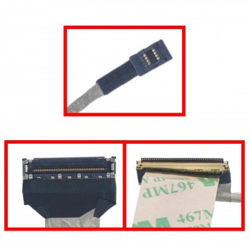 Monitor Cable - Flex Video Screen LCD Cable for Laptop MSI GE75 GE75 Raider 9SE/9SF/9SG (MS-17E2) K1N-3040162-J36 K1N-3040125-H39 Non Touch eDP 40pins 0.5 Pitch Pin Monitor cable ( Ref.1-FLEX1520 )