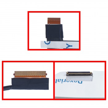 Display Cable - Flex Video Screen LCD Cable for Laptop HP ENVY X360 15-BQ008CA 1UG90UA 450.0BX05.0001 924323-001 Touch Screen FHD eDP 30pins 0.5 Pitch Pin Monitor cable ( Ref.1-FLEX1521 )