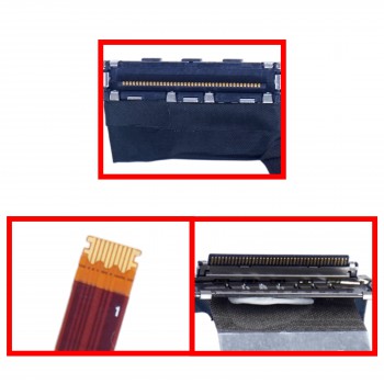 Monitor Cable - Flex Video Screen LCD Cable for Laptop Dell XPS13 9370 P82G 9380 UHD Touch Screen CAZ60 01G79V 1G79V CN-01G79V DC02C00FL00 eDP 40pins 0.4 Pitch Pin Monitor cable ( Ref.1-FLEX1523 )