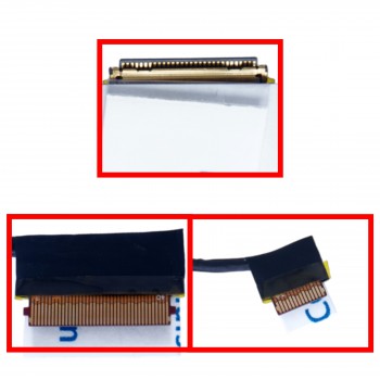 Monitor Cable - Flex Video Screen LCD Cable for Laptop HP Pavilion x360 15-DQ 15-DQ0007NA 450.0GF07.0001 L51771-001 450.0GF07.0011 CORVO15 Touch eDP 30pins 0.5 Pitch Pin Monitor cable ( Ref.1-FLEX1527 )