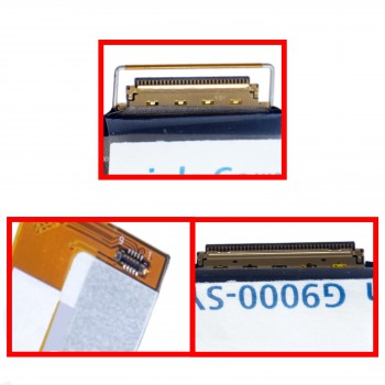 Monitor Cable - Flex Video Screen LCD Cable for Laptop Dell Inspiron 15 7500 7501 15.6