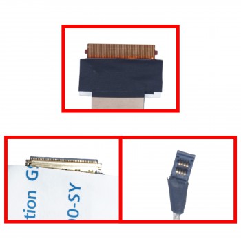 Monitor Cable - Flex Video Screen LCD Cable for Laptop Acer Predator Triton 500 PT515-51 PT515-52 50.0gy06.0001 50.Q50N1.004 450.0GY06.0001 Touch eDP 40pins Monitor cable ( Ref.1-FLEX1535 )