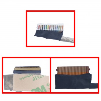 Monitor Cable - Flex Video Screen LCD Cable for Laptop HP Spectre X360 15-CH 15T-CH000 15T-CH000 DD0X35LC010 DD0X35LC000 4K Touch Screen eDP 40pins 0.5 Pitch Pin Monitor cable ( Ref.1-FLEX1543 )