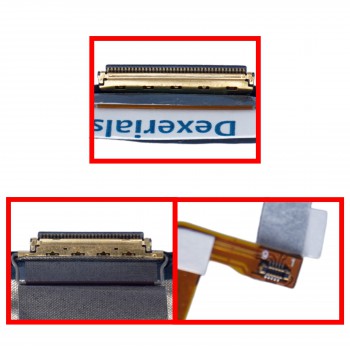 Monitor Cable - Flex Video Screen LCD Cable for Laptop Dell Inspiron 5300 5301 E5300 E5301 13.3