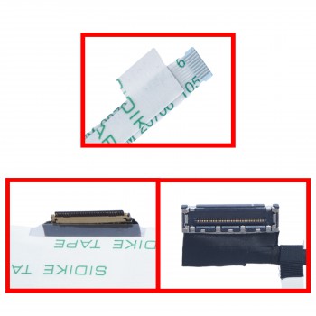 Display Cable - Flex Video Screen LCD Cable for Laptop Lenovo IdeaPad 1 14AMN7 82VF003EAU 82VF008UAU 82VF008VAU DC02003Z700 GLS1A 5C10S30364 Non Touch eDP 30pins Monitor cable ( Ref.1-FLEX1560 )