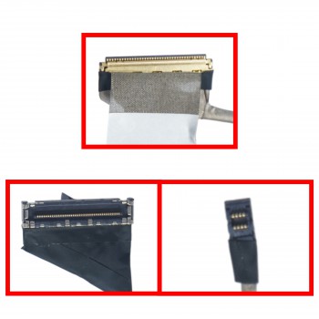 Monitor Cable - Flex Video Screen LCD Cable for Laptop MSI2 GP76 MS17K2 ms-17K1 GE76 K1N-3040246-H39 Non Touch eDP 40pins Monitor cable ( Code 1-FLEX1578 )