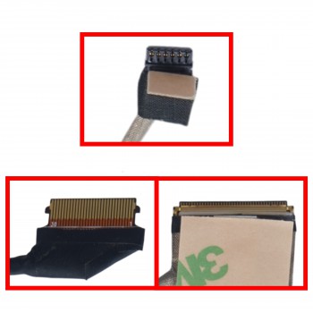 Flex Video Screen LCD Cable for Laptop HP 14T-DQ100 7AX27AV 7AX28AV 7AX29AV 38N43U8R DD00PALC110 L64908-001 eDP Touch 40pins Monitor cable ( Ref.1-FLEX1614 )