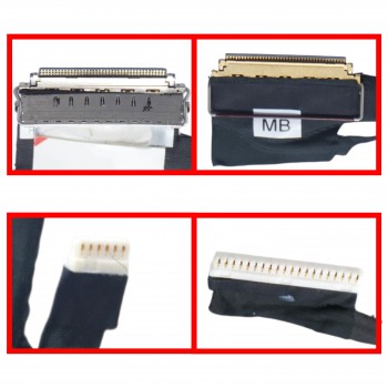 Flex Video Screen LCD Cable for Laptop Dell Alienware m15 R2 FHD 240Hz EDQ51 15.6" IVA01 D370G 0D370G DC02C00L000 Non Touch eDP 40pins Monitor cable ( SKU.1-FLEX1617 )