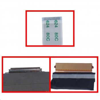 Display Cable - Flex Video Screen LCD Cable for Laptop HP Victus Gaming 15-FA0032DX 15-FA1 15Z-FB0 15-FB0 15-FB1 15-FB2 DD0G3PLC100 N13331-001 Non Touch eDP 40pins 144HZ Monitor cable ( Ref.1-FLEX1620 )