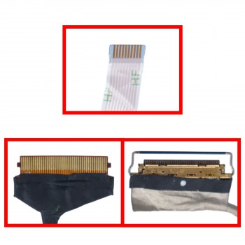 Flex Video Screen LCD Cable for Laptop Lenovo Ideapad 5 15ALC05 82LN 15ARE05 81YQ JS574 DC02C00X000 DC02002BS20 Touch eDP 40pins Screen Monitor cable ( SKU.1-FLEX1624 )