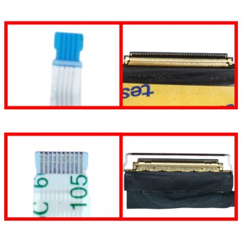 Monitor Cable - Flex Video Screen LCD Cable for Laptop Lenovo IdeaPad Gaming 3-15IHU6 3-15ACH6 DC02C00TS00 5C10S30293 15.6