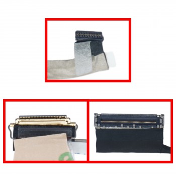 Display Cable - Flex Video Screen LCD Cable for Laptop HP ProBook 640 G5 8MA92US 8MG17US 8GE85PA 6017B1221301 BS1814 L58687-001 Non Touch eDP 30pins Monitor cable ( Ref.1-FLEX1626 )