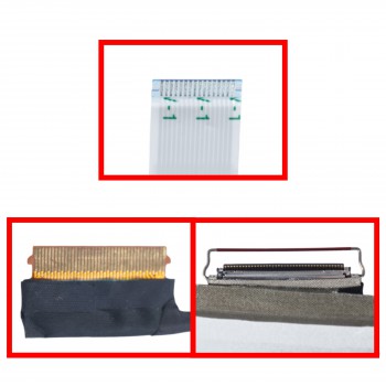 Monitor Cable - Flex Video Screen LCD Cable for Laptop HP OMEN 17-CK 17T-CK 17-CK1002 17-ck2004nv 17T-CK100 TPN-Q266 144Hz 165Hz DD0G3LLC110 M84808-001 Non Touch eDP 40pins Monitor cable ( Ref.1-FLEX1631 )