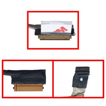 Flex Video Screen LCD Cable for Laptop Dell Inspiron 15 3510 3511 3515 3520 Vostro 15 3515 3510 GVNW4 0GVNW4 DC02003X400 eDP 40pins Monitor cable ( SKU.1-FLEX1642 )