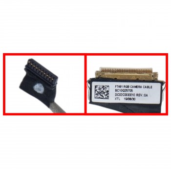 Flex RGB FPC Camera Cable for Laptop Lenovo ThinkPad T490s 20NX 20NY ThinkPad T14s 20T0 20T1 DC02C00EE10 01YN285 01YN286 01YN287 10pins Camera Cable ( SKU.1-FLEX1656 )