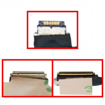 Flex Video Screen LCD Cable for Laptop HP EliteBook X360 1030 G2 6017B0763701 6017B0763702 6017B0763703 917893-001 eDP 40pins Touch Monitor cable ( SKU.1-FLEX1681 )