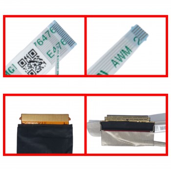 Flex Video Screen LCD Cable for Laptop HP OMEN 16-K0000 16-N0000 DD0G3NLC020 N14109-001 TPN-Q281 TPN-Q280 eDP 40pins Monitor cable ( SKU.1-FLEX1685 )