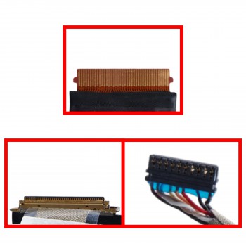 Flex Video Screen LCD Cable for Laptop Asus TUF Gaming A15 F15 FX507 FA507 FA507XQ FX507ZU 14005-04500200 14005-04160100 6017B1889801 eDP 40pins Monitor cable ( SKU.1-FLEX1703 )