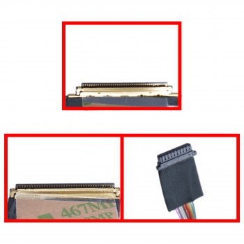 Flex Video Screen LCD Cable for Laptop Asus VivoBook Pro 14X X7400PC X7400PA M7400QC M7400QE DD0XJDlC100 14005-03890000 14005-03890100 OLED eDP 40pins Monitor cable ( SKU.1-FLEX1719 )
