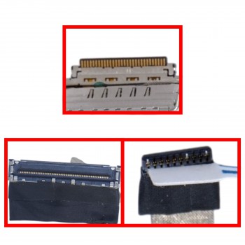 Flex Video Screen LCD Cable for Laptop Dell Latitude 3330 E3330 P158G IVA01 450.0Q601.0001 04D3FM 4D3FM ODIN_L13_LCD_EDP_CABLE 0.4 pitch eDP 30pins Monitor cable ( SKU.1-FLEX1726 )