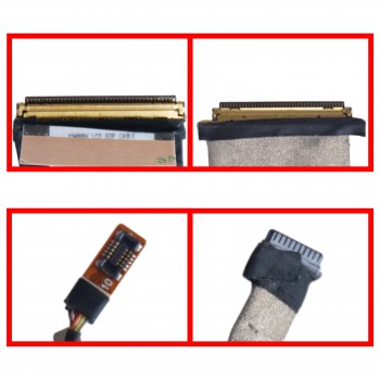 Flex Video Screen LCD Cable for Laptop Asus VivoBook Pro 14 X3400PA X3400PH K3400PA K3400PH M3401QA M3401QC M6400QC M6400QH DDXJDBLC100 OLED eDP 40pins Monitor cable ( SKU.1-FLEX1727 )