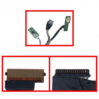 Flex Camera Cable for Laptop Lenovo Thinkpad X220 X220I 42863KC 42862AU 4286CTO X230 X230I 23062AU 23069AU 2306CTO 04W1408 50.4KH03.021 16pins ( SKU.1-FLEX1736 )