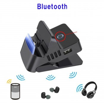 Charging Dock Station Type-C with Bluetooth 5.0 & LAN & HDMI & USB 3.0 and Screen Projection/Switching for Nintendo Switch/Switch OLED HS-SW314 ( SKU.1-GAME009 )