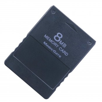 Memory Card 8MB for Playstation 2 PS2 SCPH-10020E GB Black ( SKU.1-GAME110 )