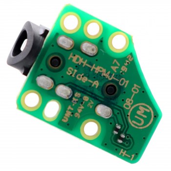 Headphone Audio Jack Port Socket Module Board HDH-HPMJ-01 for Nintendo Switch LITE Console HDH-001 3.5mm ( SKU.1-GAME185 )