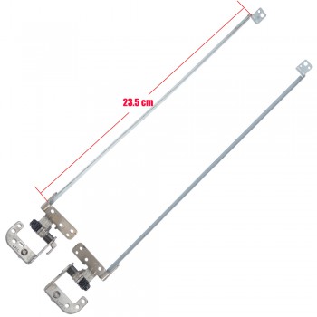 Hinges - Hinges Set Dell Inspiron 1750 1750-9411 34.4CN01.101 34.4CN02.101 100112DR2A01 100107DR2A01 (Ref.1-HNG0144)