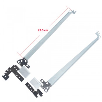 Hinges - Hinges Bracket Set LENOVO YOGA 500-15 LEFT & RIGHT LCD HINGE SET 5H50H91180 80jm001mus 433.03S06.0001 433.03S07.000 500-15ISK 500-15 500 Lenovo Flex 3-1570, 3-1580 Yoga 500-15IBD 500-15IHW 500-15ACL (15 Inch) Hinge (Ref.1-HNG0286)