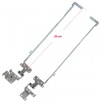 Hinges - Hinges Bracket Set For Asus A43 A43S K43 K43BR K43BY K43E K43J K43S K43TA K43TK K43U 13GN3R10M030-1 13GN3R10M040-1 LCD Left + Right hinges (Ref.1-HNG0309)