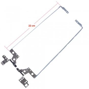 Hinges - Hinges Bracket Set Lenovo Ideapad 320-15AST Left & Right Hinges Brackets 5H50N86361 35051403 80XS0024US(Ref.1-HNG0334)