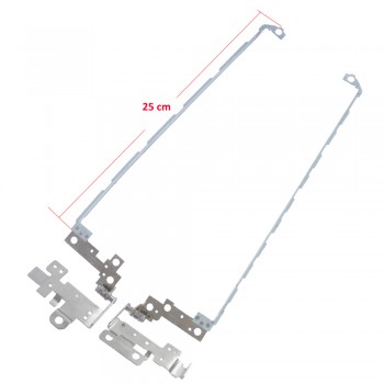 Hinges - Hinges Bracket Set HP 17-X 17-Y 17-AY 17-BA 270 G5 Left + Right 856599-001 (Ref.1-HNG0384)