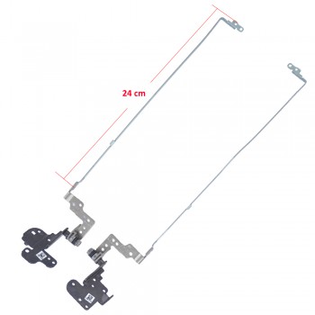 Hinges - Hinges Bracket Set HP Pavilion 17-AB 17-AB020NR 17-G 17-g000 17-g099 17-G130CA 17-G130CY 17-G195CY 17-G119DX 17-G077CL 17-G113DX 17-G121WM (Ref.1-HNG0385)