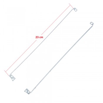 Laptop Hinges - Hinges Bracket Set for Dell Inspiron 1525 1526 LCD Screen Mounting Rail Bracket Adapters WK446 OEM (Ref.1-HNG0490)