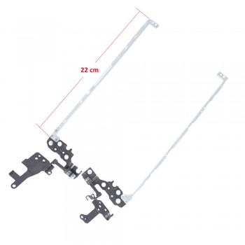 Laptop Hinges - Hinges Bracket Set for Dell Inspiron 15 5570 5575 3581 3582 3583 3585 Latitude 3590 Vostro 3590 3580 03Y32X 0D0D85 OEM (Ref.1-HNG0491)