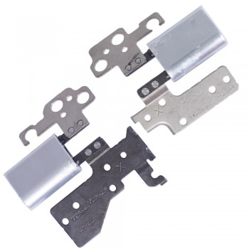 Hinges - Hinges Bracket Set for Laptop Lenovo Flex 4-1570 Flex 4-1580 5H50L45948 C 80S8 AM1J0000100 AM1J0000200 Left & Right No Brackets ( Ref.1-HNG0577 )
