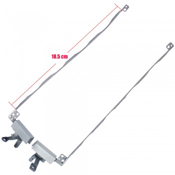 Hinges - Hinges Bracket Set for Laptop HP EliteBook 2540 2540P Series AM09C000700 AM09C000500 AM03B000B00 598773-001 KAT10 Left & Right ( Ref.1-HNG0641 )