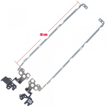 Hinges - Hinges Bracket Set for Laptop HP ProBook 430 G4 905721-001 X81-171204N Left & Right ( Ref.1-HNG0642 )
