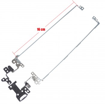 Hinges - Hinges Bracket Set for Acer Aspire One 722 AM012000100 AM0I2000200 AM012000300 AM012000400 PIVE6-CJ-L Left & Right ( Code 1-HNG0688 )