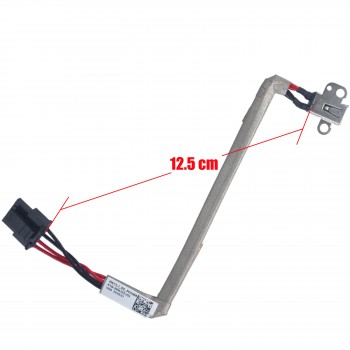 DC Power Jack Socket for MSI MS-17L1 Katana GF76 11UE 11UG Pulse GL76 11UEK Crosshair 17 A11UEK Sword 17 A11UE K1G-3004103-V03 K1G-3004102-H39 with cable 12.5cm 4pins ( Ref.31007 )