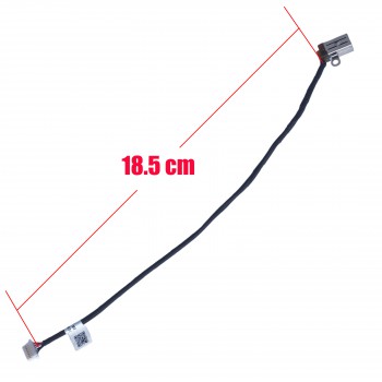 DC Power Jack Socket for HP 15-FC 15-FD 15-FD 15-FD0083WM HP 250 G10 N100 255 G10 256 G10 DD00PDAD040 N36075-001 with cable 18.5cm 7pins ( Ref.31017 )